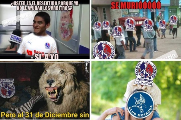 Burlas: Trituran con memes al Olimpia tras perder la final ante Motagua