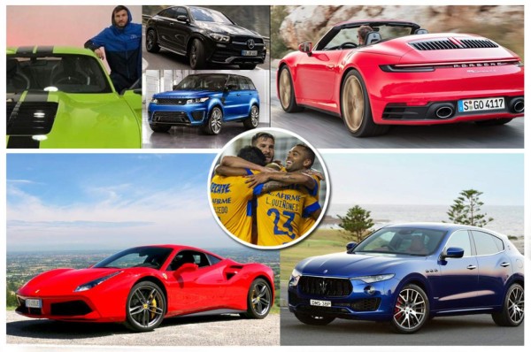 ¡Solo Nahuel maneja uno humilde! Los lujosos autos que conducen los jugadores del Tigres de México