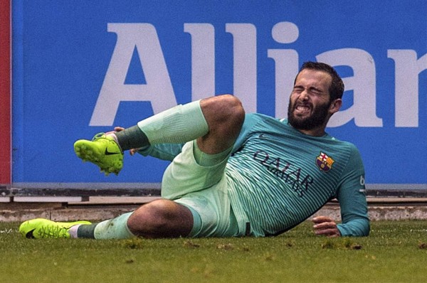 OFICIAL: Aleix Vidal estará de baja cinco meses