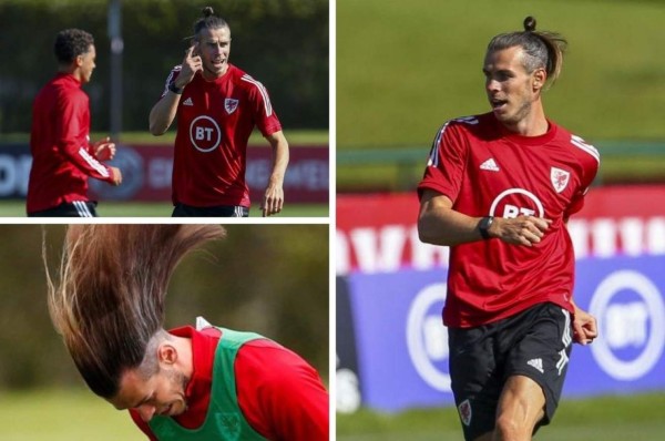 Es irreconocible: Gareth Bale muestra su verdadero 'look' en la selección de Gales