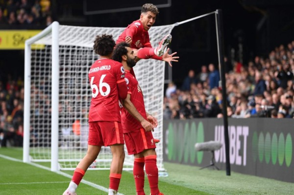 Escandalosa paliza del Liverpool en la liga inglesa, Roberto Firmino gran figura