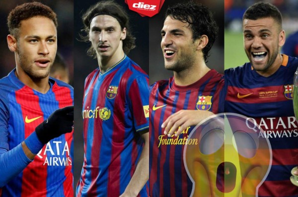 ¿TRAIDORES? El once ideal de cracks que abandonaron el Barcelona por decisión propia