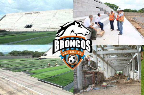 El bonito y lujoso estadio donde jugará el Broncos de Choluteca