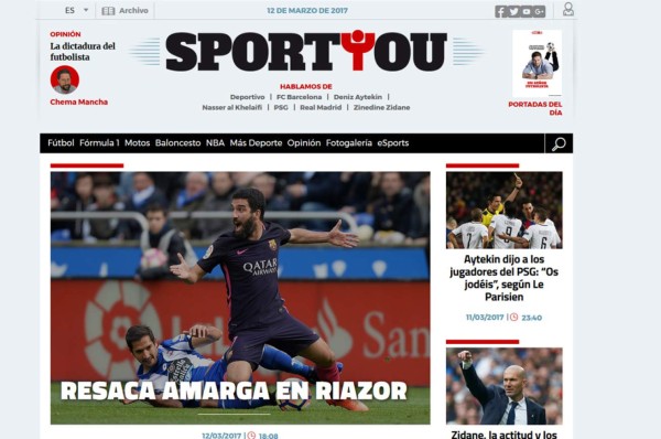 Prensa internacional critica al Barcelona, que pasó de lo sublime a lo ridículo