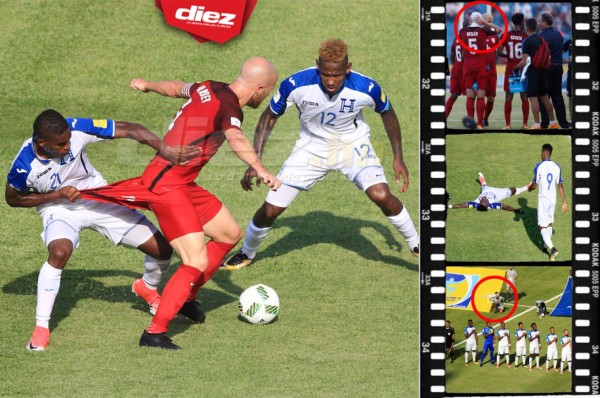 NO VISTE EN TV: EUA termina fundido y la frustración de Honduras tras el juego