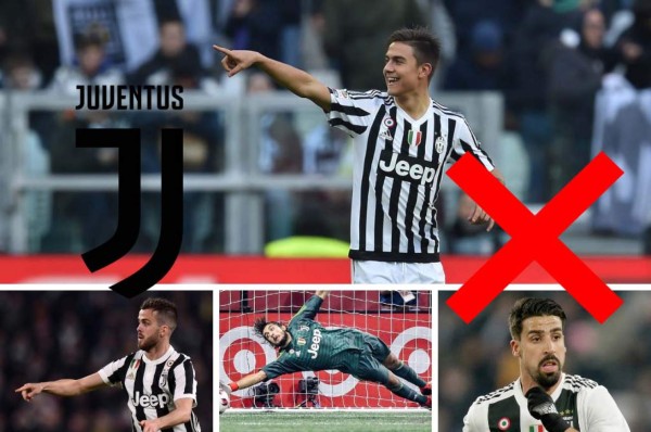 ¡Una barrida! Revelan los 11 jugadores que van a salir de la Juventus, según Calciomercato