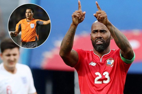 Felipe Baloy critica con todo al árbitro guatemalteco Walter López