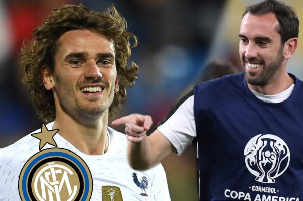 Misterioso mensaje de Griezmann a Godín tras fichar con el Inter de Milán