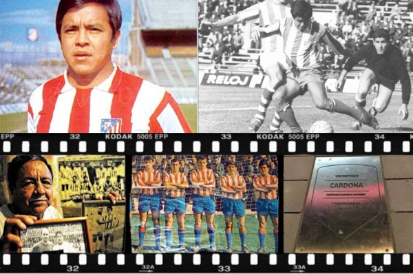 José Enrique 'La Coneja” Cardona, el hondureño que es leyenda en el Atlético de Madrid