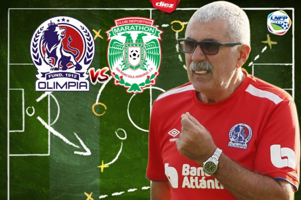 ¡Dos cambios! El once con el que Olimpia buscará quitarle el invicto a Marathón