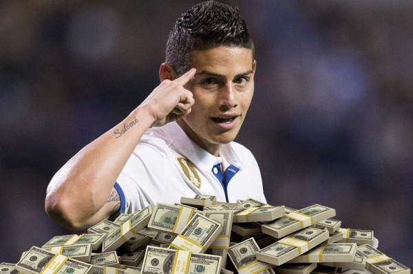 ¡IMPERDIBLE! La gran fortuna de James Rodríguez al descubierto
