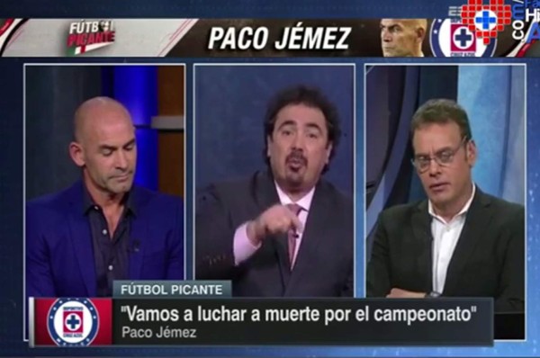 VIDEO: Entrenador Paco Jémez pone en su lugar a David Faitelson