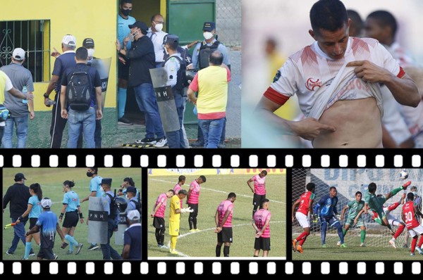 No se vio: Árbitras custodiadas en El Progreso, chinito en el Nacional y homenaje a víctimas del huracán Eta