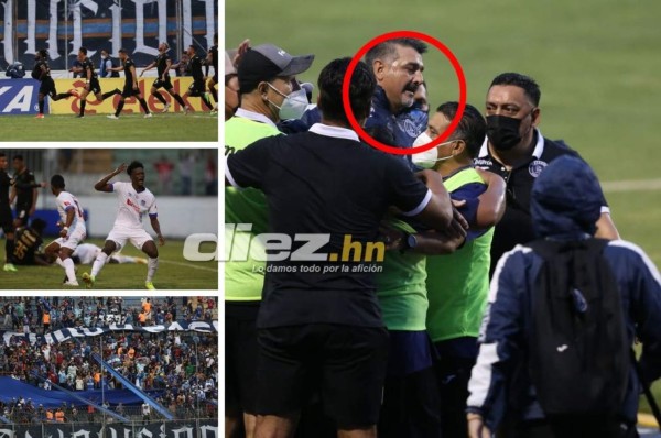 El clásico en imágenes: El festejo de Diego Vázquez y su 'look', Troglio sufrió y la furia de Félix