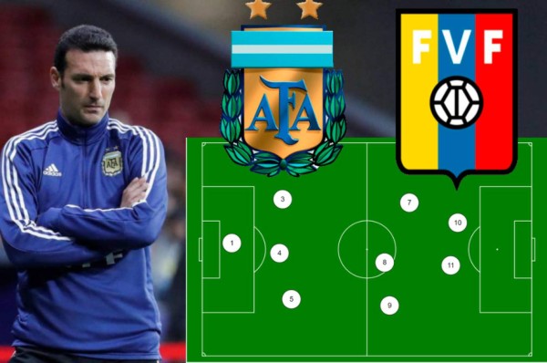 Con dos cambios: El 11 de Argentina para enfrentar a Venezuela en cuartos de la Copa América