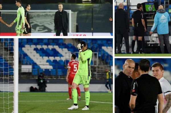 Fotos: Zidane fue a buscar al árbitro y los polémicos penales en el Real Madrid-Sevilla