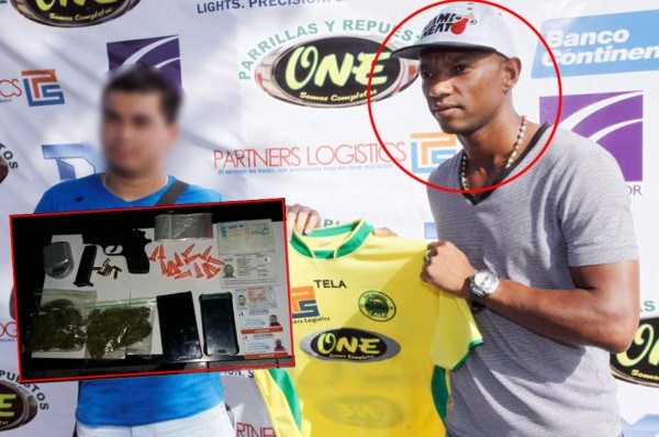Capturan con droga a ex jugador colombiano del Parrillas One