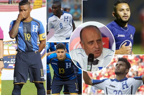 Fabián Coito y las 15 sorpresas en su primera convocatoria con Honduras