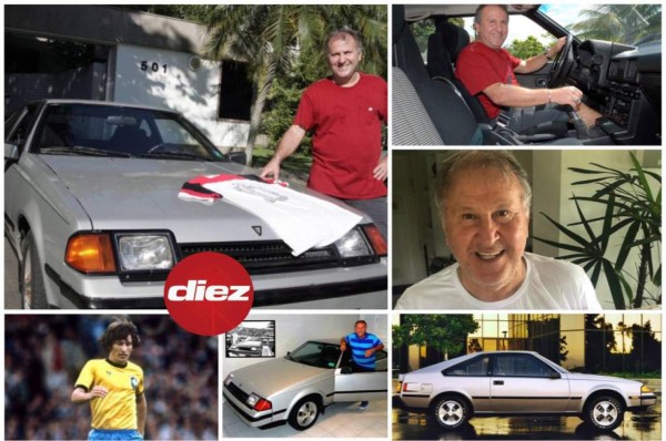 El auto que Zico se ganó y que nunca ha querido vender; 40 años después lo sigue conduciendo