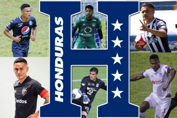 Las 14 sorpresas que presenta la lista preliminar de Honduras para el Final Four de la Nations League