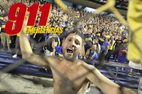 ¡INSÓLITO! Aficionado de Boca Jr se siente robado y llama al 911