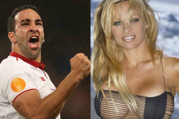 Pamela Anderson estaría saliendo con un futbolista del Sevilla