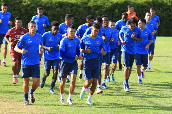 Motagua gritó antes del entreno: 'Queremos ser campeones'