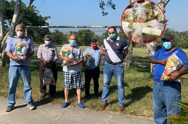 Jonathan Rubio envía ayuda a taxistas de San Pedro Sula en cuarentena de coronavirus