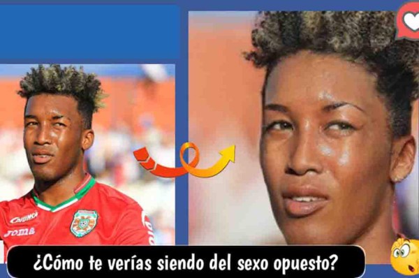 Así se verían los jugadores de la Liga Nacional si fueran del sexo opuesto