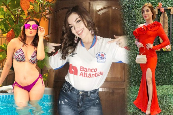 Astrid Erazo, la guapa presentadora sampedrana, enamorada del Olimpia y apasionada por la TV