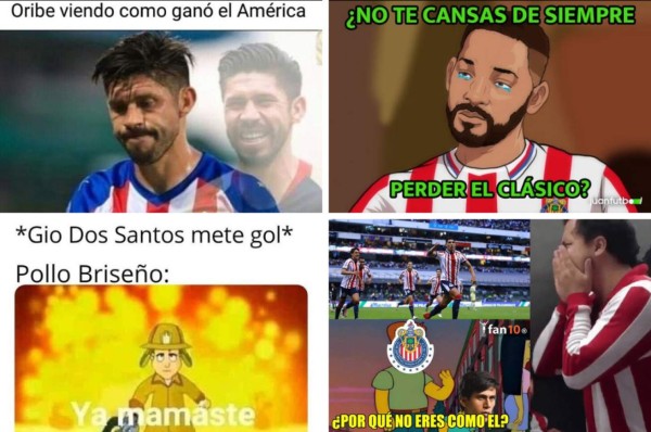 Liga MX: Los memes destrozan a Chofis López, al 'pollo' Briseño y Chivas tras la derrota ante América &nbsp;&nbsp;