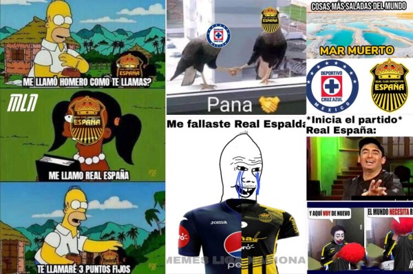 Los memes destrozan al Real España tras caer ante Olimpia y decir adiós al Apertura 2020