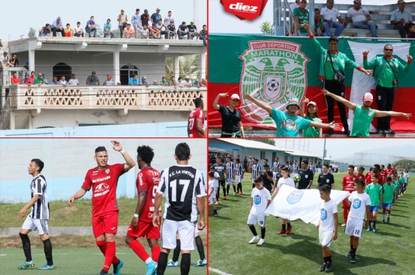 FOTOS: El bonito gesto de Marathón con jugador de La Virtud en Copa Presidente