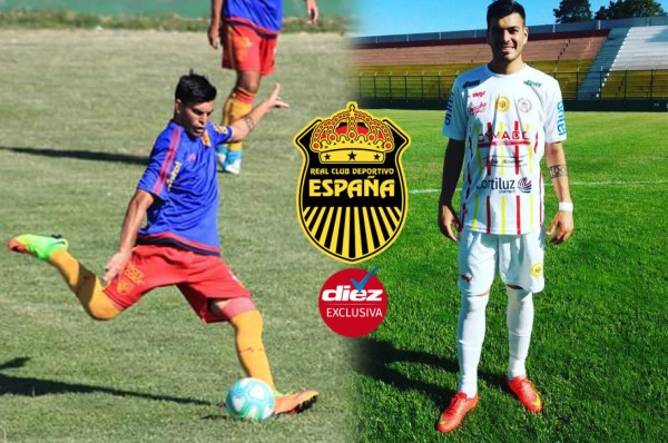 Pablo 'Chino' Pirez es uno de los cuatro refuerzos de Real España para el Clausura 2020