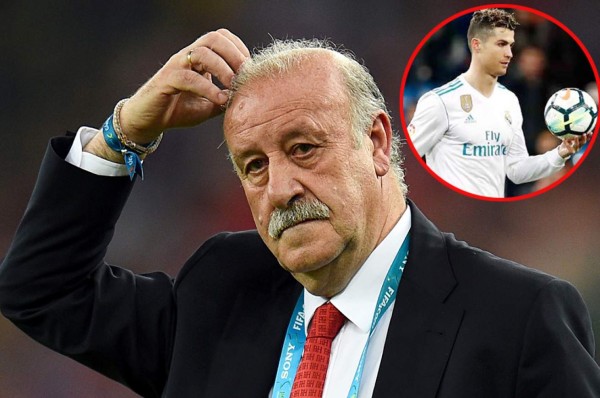 Vicente del Bosque lanza críticas a Cristiano Ronaldo por sus declaraciones