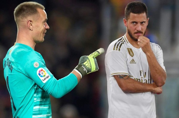 Ter Stegen lleva más asistencias que Hazard: la estadística que duele al madridismo