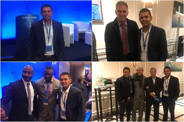 Amado Guevara se roza con técnico top previo a los previos The Best