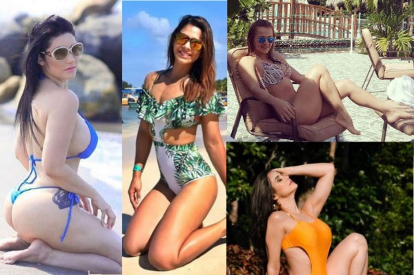 ¡DE INFARTO! Las famosas hondureñas que calientan el verano 2017