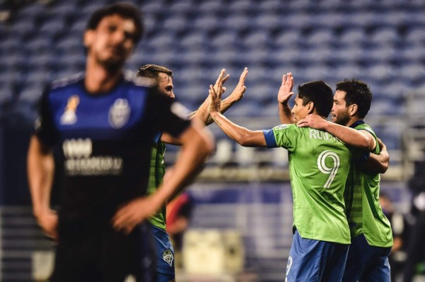 Seattle Sounders receta una goleada de escándalo al San José Earthquakes