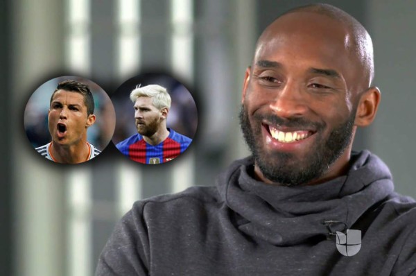 Kobe Bryant decide entre Messi y Cristiano Ronaldo