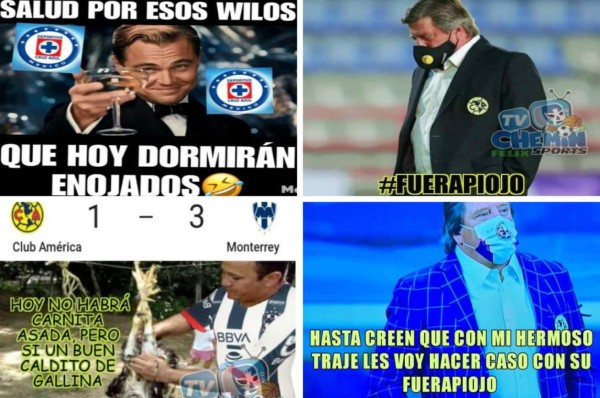 Los memes destrozan al América y al Piojo Herrera tras la derrota contra Monterrey en la Liga MX