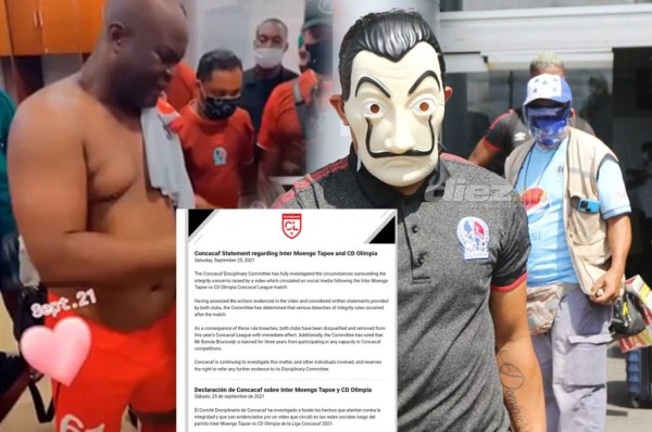 Olimpia y el Inter Moengo Tapoe son descalificados de Liga de Concacaf por repartición de dinero de Ronnie Brunswijk