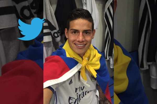 El tuit de James después de ganar La Liga con Real Madrid