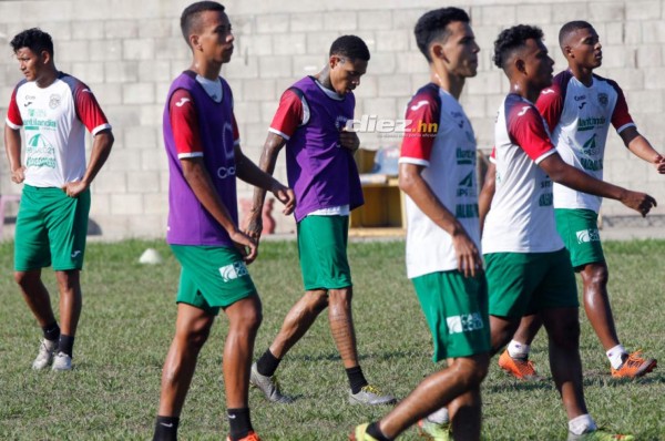 En fotos: El primer entreno de Henry Figueroa como jugador de Marathón