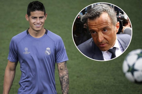Real Madrid: Agente de James Rodríguez ya está en Italia negociando su fichaje