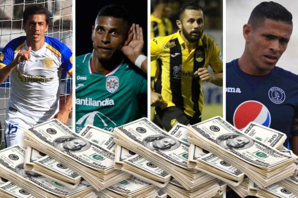 Los jugadores más caros de los clásicos capitalino y sampedrano