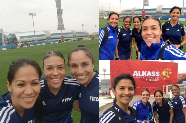 Melissa Pastrana y Shirley Perelló reciben capacitación en Qatar