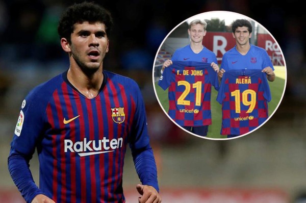 Barcelona: Aleñá dispara contra la directiva por el cambio de dorsal con De Jong