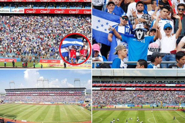 ¡NO HUBO LLENAZO! Afición no llenó el Olímpico para el Honduras-EEUU