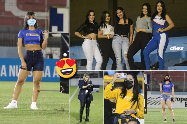 ¡Muñecas! Las preciosas chicas que enamoraron en la última jornada del Apertura 2021 de Honduras